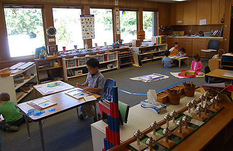 Primary classroom at MCH